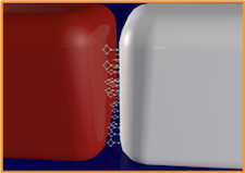 Core-shell Nanowire cross-section